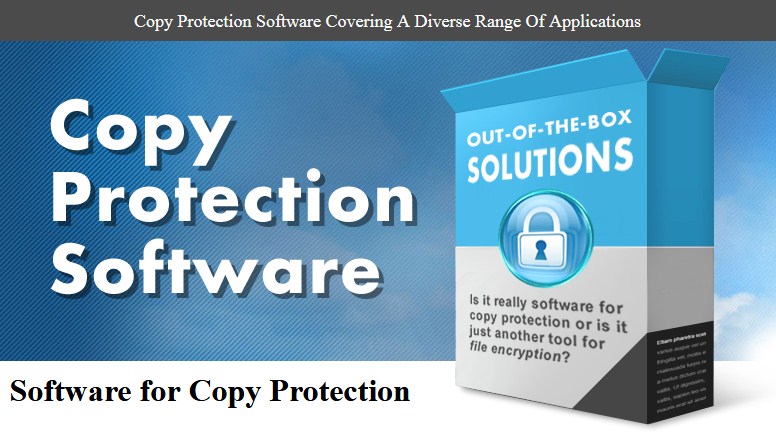 Software for Copy Protection